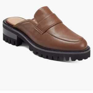 Aerosoles Reba Loafer Mule in Tan (Brown) Sizes 7.5, 9.5, 10, 11 New Without Box